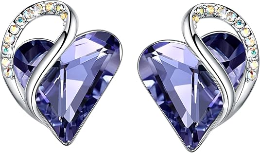Birthstone Crystal Stud Earrings — Amazon 2026