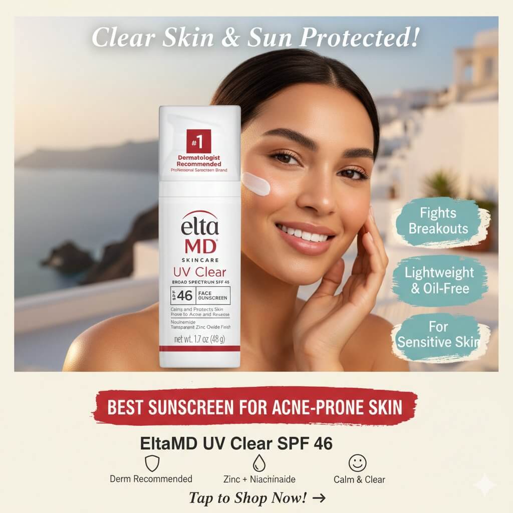EltaMD UV Clear Face Sunscreen SPF 46 — Amazon 2026