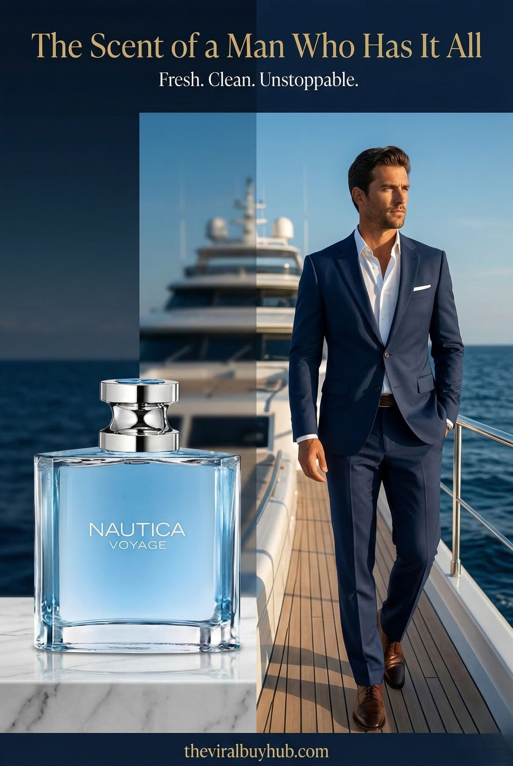 Nautica Voyage Eau de Toilette Men Cologne