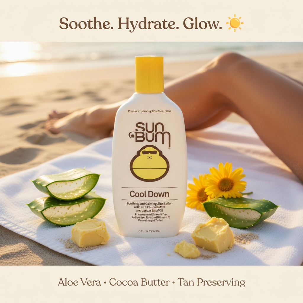 Sun Bum Cool Down Aloe Vera Lotion